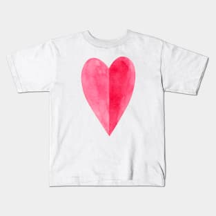 Red heart Kids T-Shirt